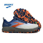 Brooks Cascadia 17 Trail Running Shoes – Navy and Orange