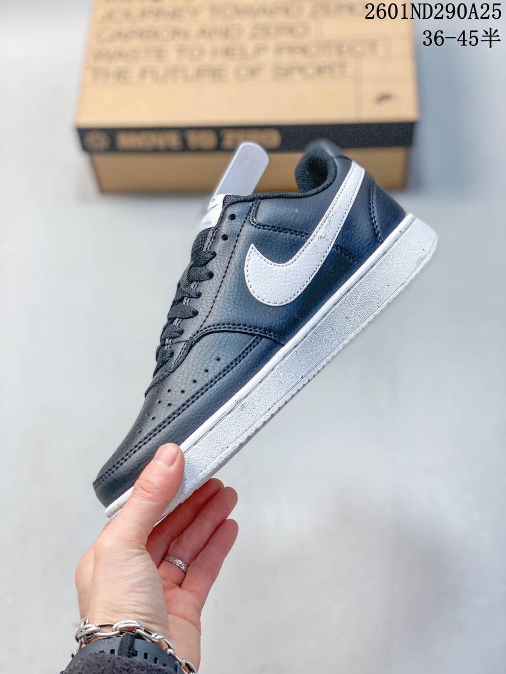 Nike Court Vision Low Sneakers Navy White