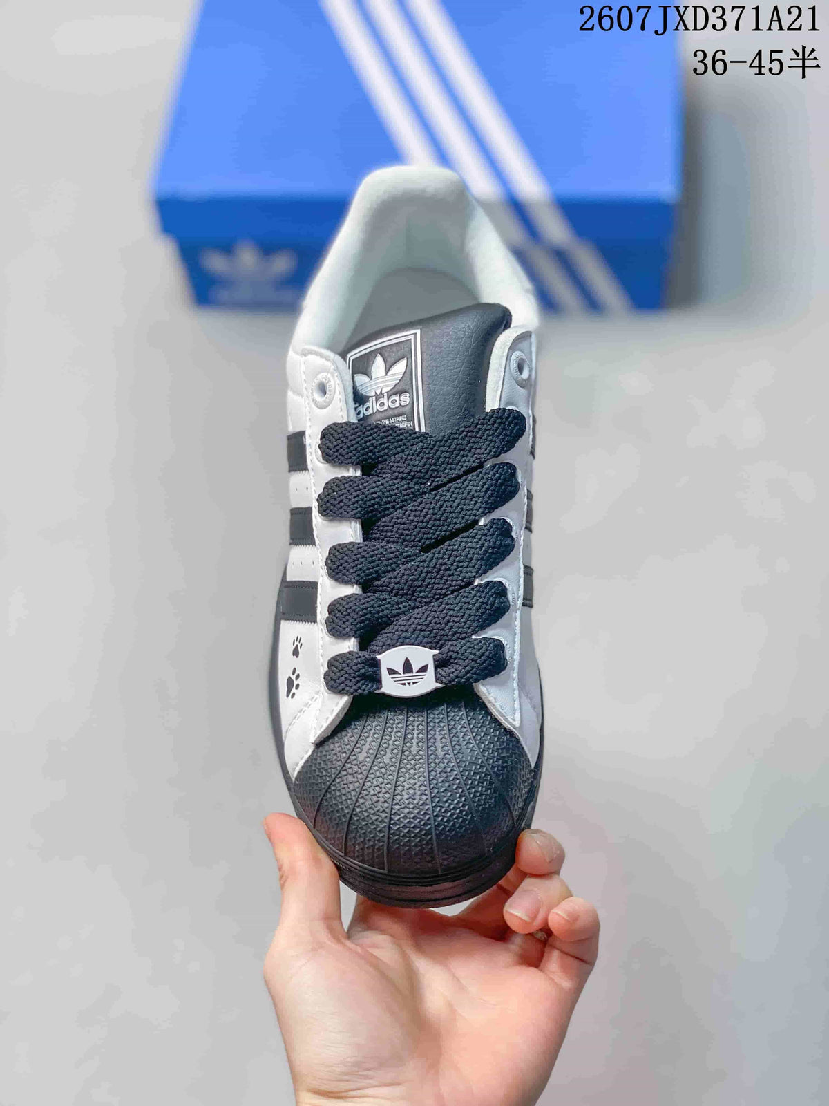 adidas Superstar Supermodified Sneakers White Black