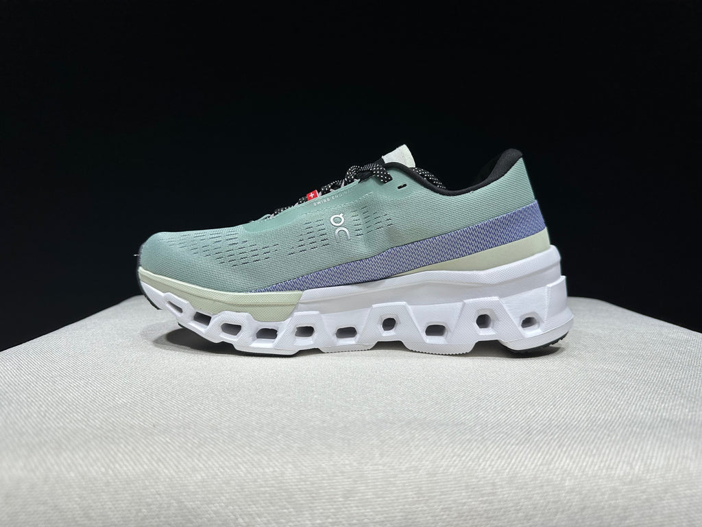 On Cloudmonster 2 Mineral Aloe Running Shoes
