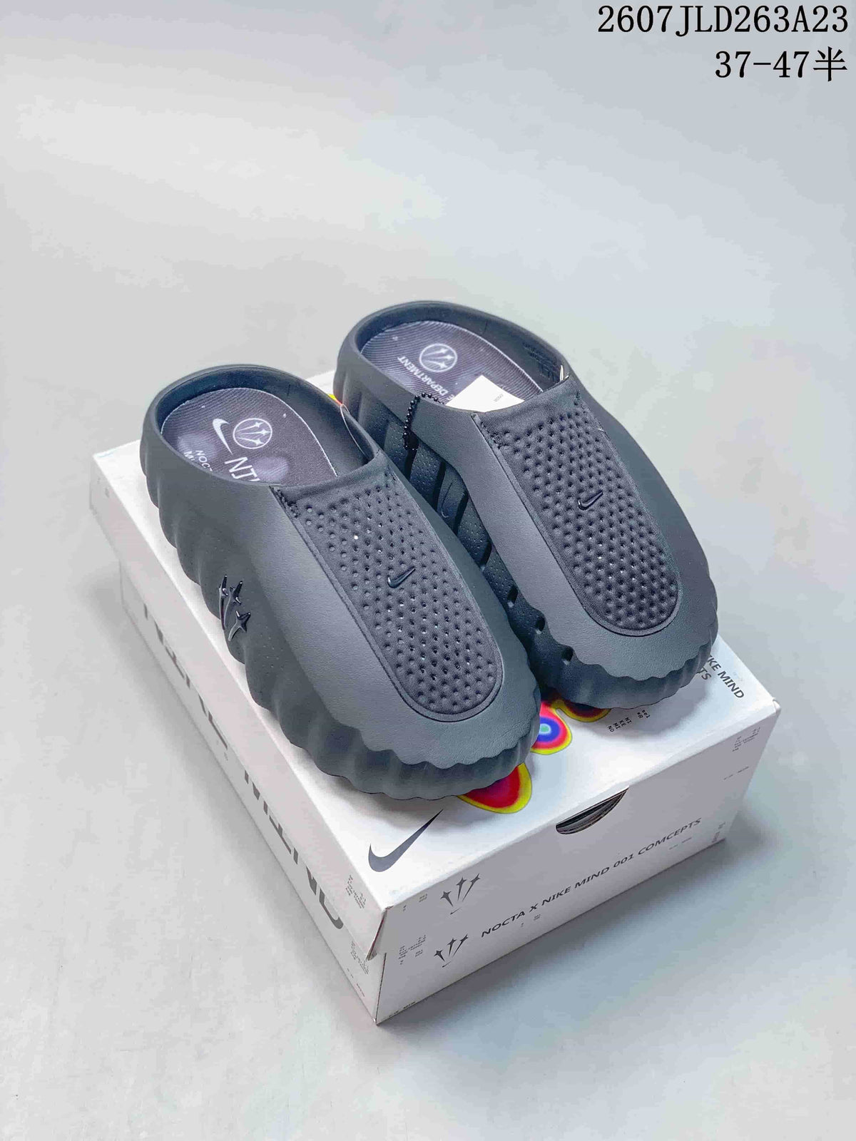 Nike Mind 001 Slides in Red or Black