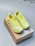 On Cloud X 4 Sneakers Lime Yellow Style 2607 JYD1852A22