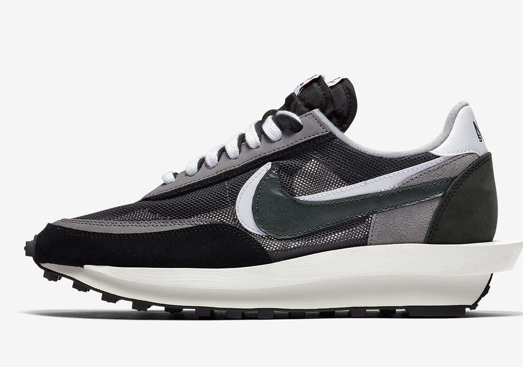 Nike Sacai LDWaffle Black Grey Sneakers BV0073-001