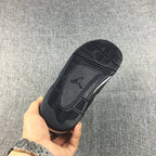 Jordan Air Jordan 4 Black Glossy Sneakers