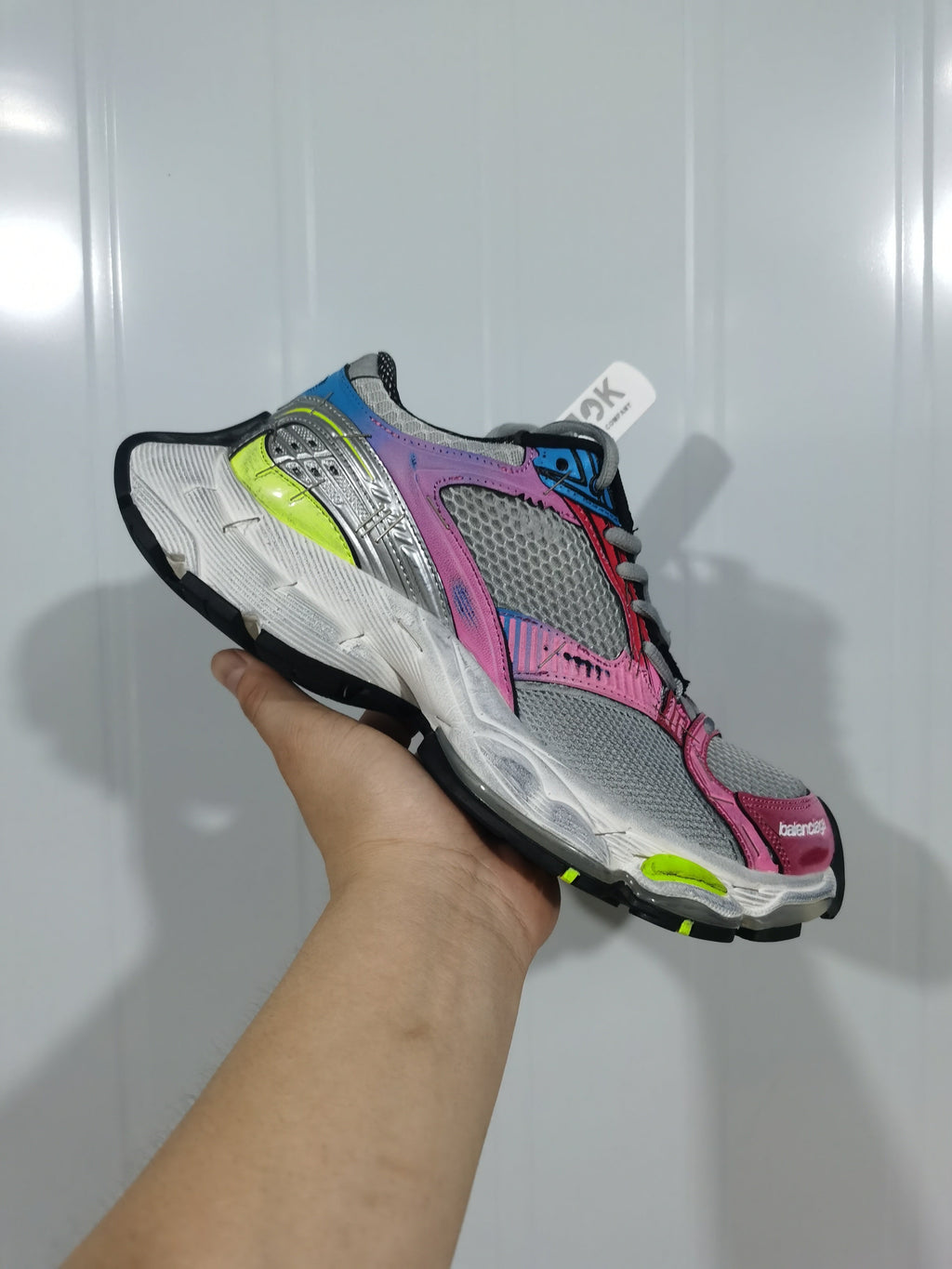 Balenciaga 1457 Multicolor Mesh Sneakers