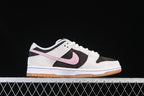Nike SB Dunk Low Grey Pink Gum Skate Shoes HF3704-001