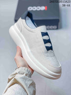 ECCO Men's Light Gray Slip-On Sneakers 2607GGD513A23