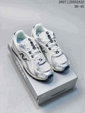 New Balance NB204 Retro Running Sneakers White Silver
