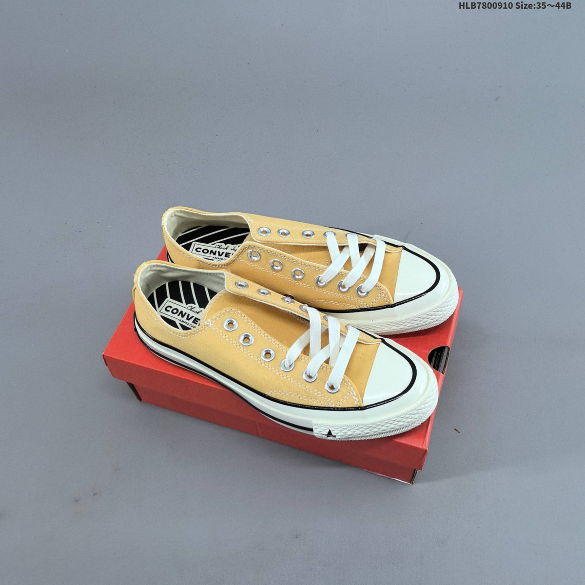 Converse Chuck 70 High-Top Canvas Sneakers – Melon Yellow A24233C