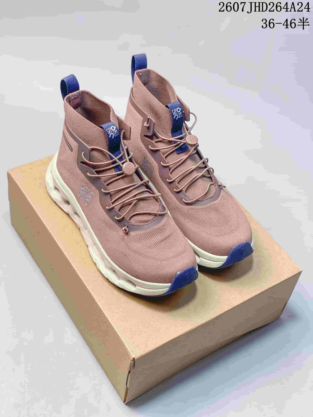 Loewe x On Cloudtilt High Pink Blue Sneakers 2607JHD264A24