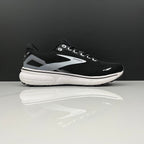 Brooks Ghost 15 Running Shoes, Black and White