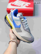 Nike Air Max Pre-Day Sneakers Grey Blue Yellow