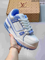 Louis Vuitton Trainer Maxi Low-Top Sneakers, Multicolor