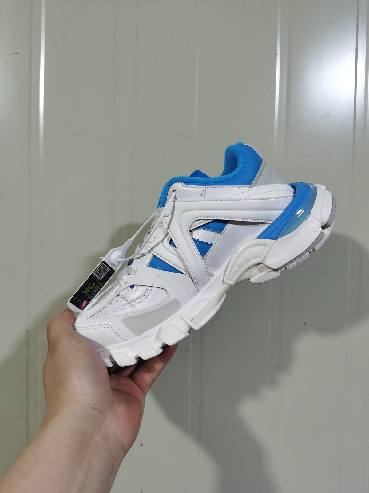 adidas Track Forum Low Top Sneakers White Blue 5012