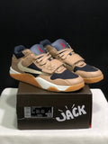 Nike Jordan Jumpman Jack Travis Scott Tan Navy Sneakers FZ8117-002