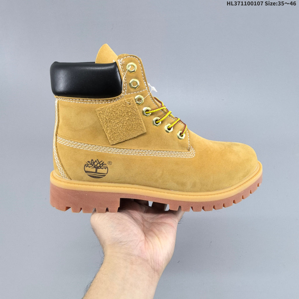 Timberland Lace-Up Ankle Boots in Wheat or Black