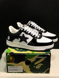 BAPE Bape Sta Low Sneakers Black White