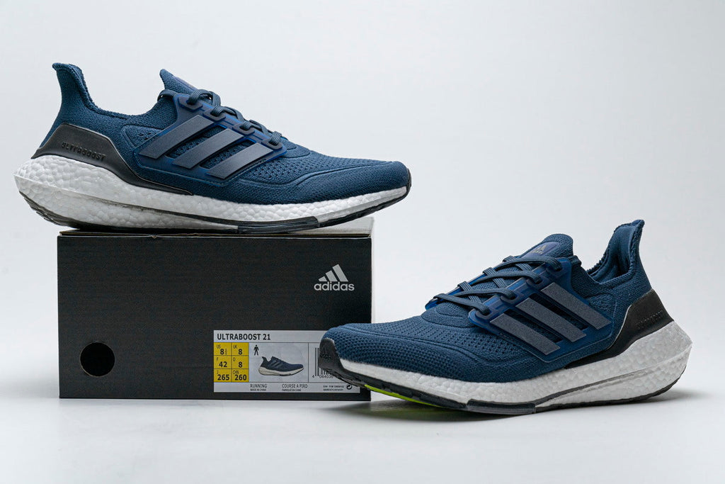 Adidas UltraBoost 21 Running Shoes FY0350 Navy