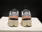 On Cloudmonster 2 Running Shoes, Gray and Peach