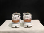 On Cloudnova 1 Sneakers in White Pearl