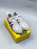 Onitsuka Tiger Mexico 66 White Blue Red Sneakers