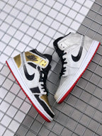 Air Jordan 1 Mid Edison Chen White Silk CU2804-100 Sneakers