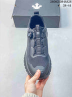 DESCENTE Outdoor Running Shoes with Dial Closure, Charcoal