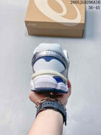 ASICS Gel-Cumulus 16 White Silver Navy Sneakers