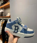 MLB 002-1 Blue White Strap Sneakers