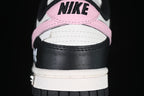Nike SB Dunk Low Black White Pink Bow Sneakers