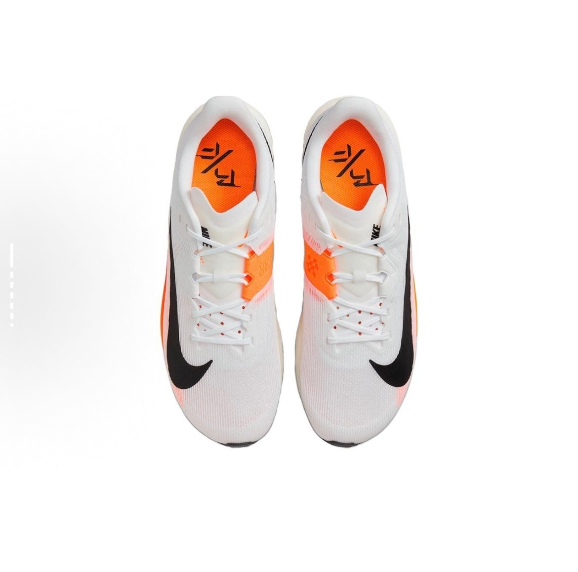 Nike Air Zoom Rival Fly 4 Running Shoes White Orange FV6040-101