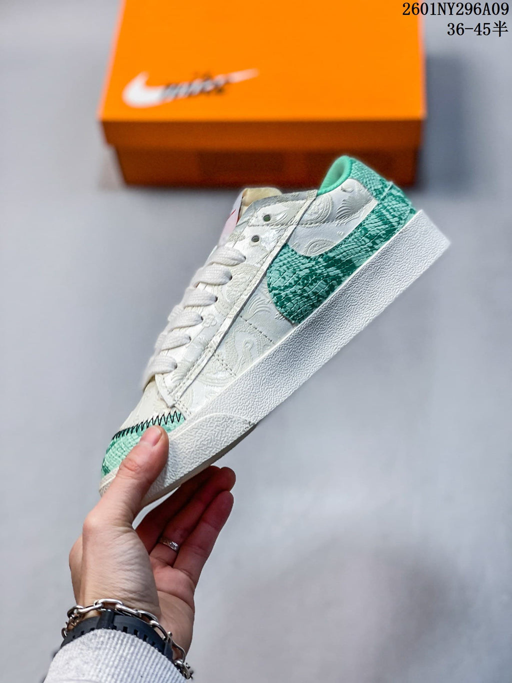Nike Blazer Low ’77 Jumbo White Green 2601NY296A09