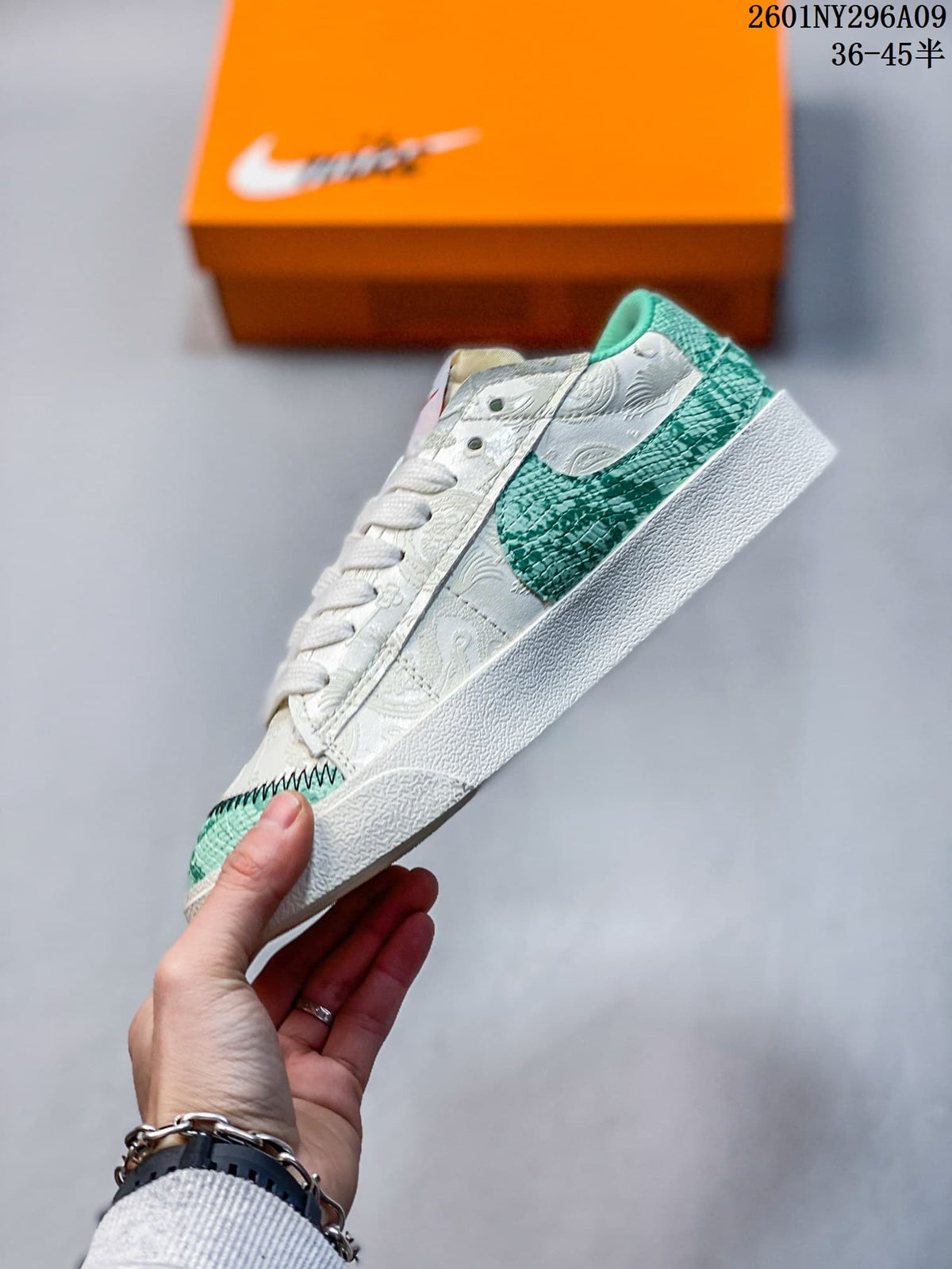 Nike Blazer Low ’77 Jumbo White Green 2601NY296A09