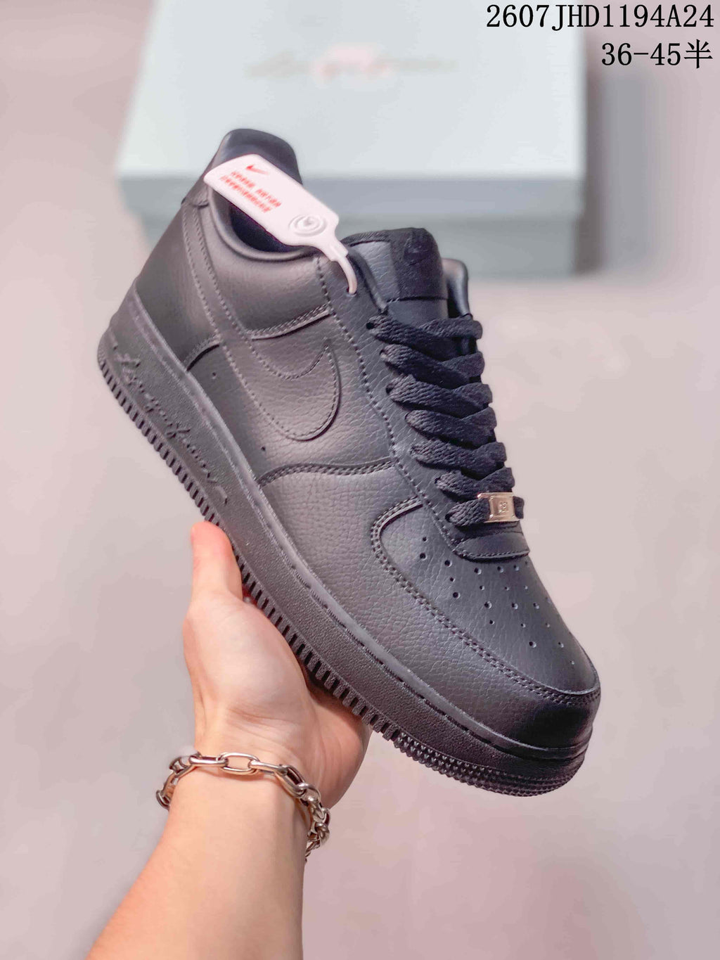 Nike Air Force 1 '07 Low Black Sneakers IB6843
