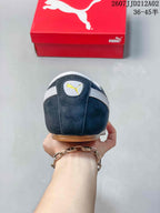 PUMA Tackle Retro Low-Top Sneakers Navy White 404456-02