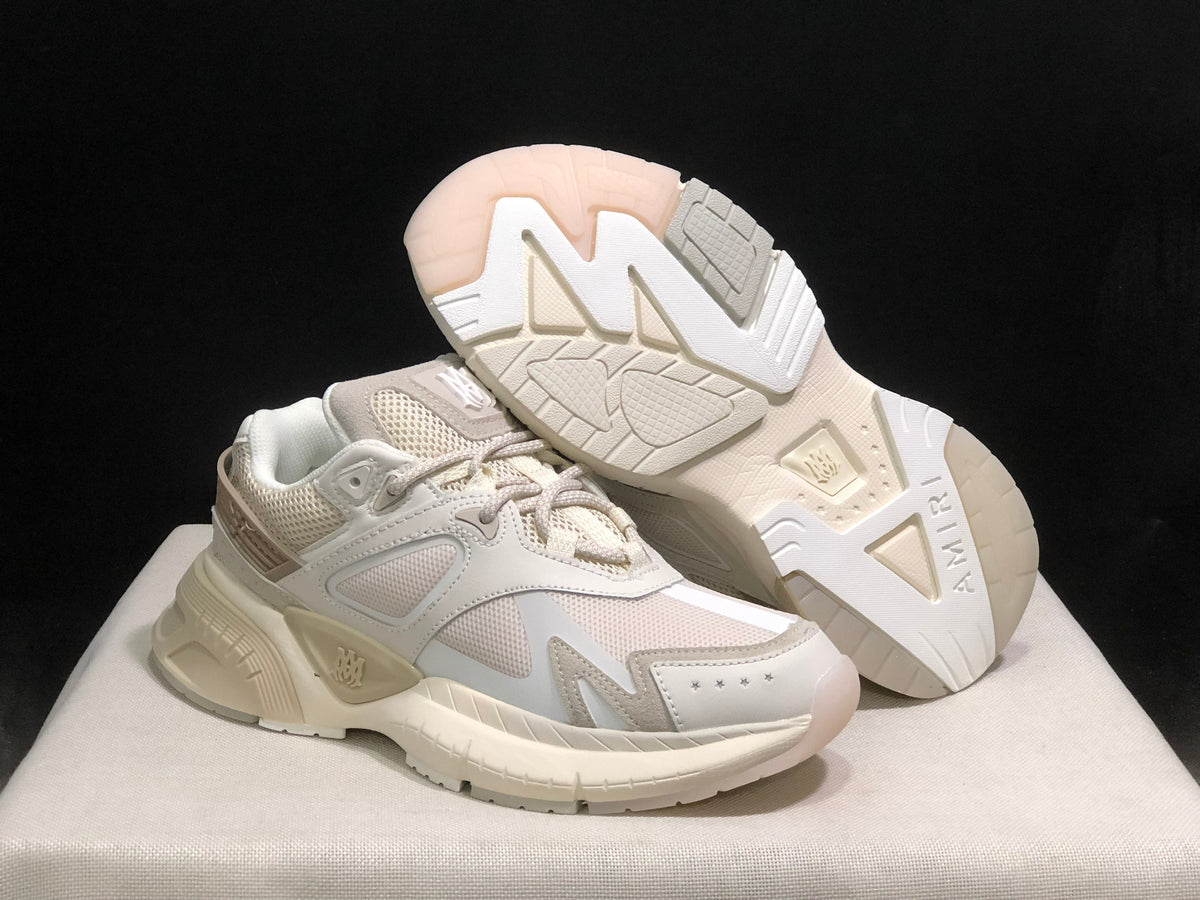AMIRI MA Runner Sneakers Bone White