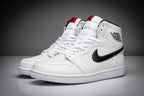 Air Jordan 1 High White and Black Sneakers