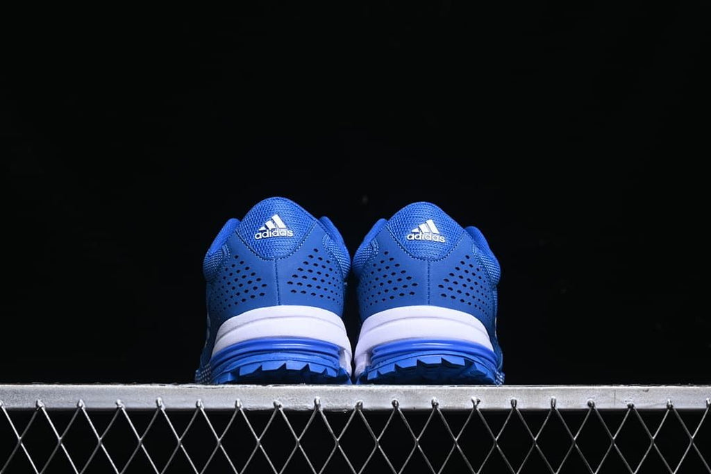 adidas S77540 Blue Mesh Trail Sneakers