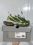 7035 Olive Green Mesh Sneakers
