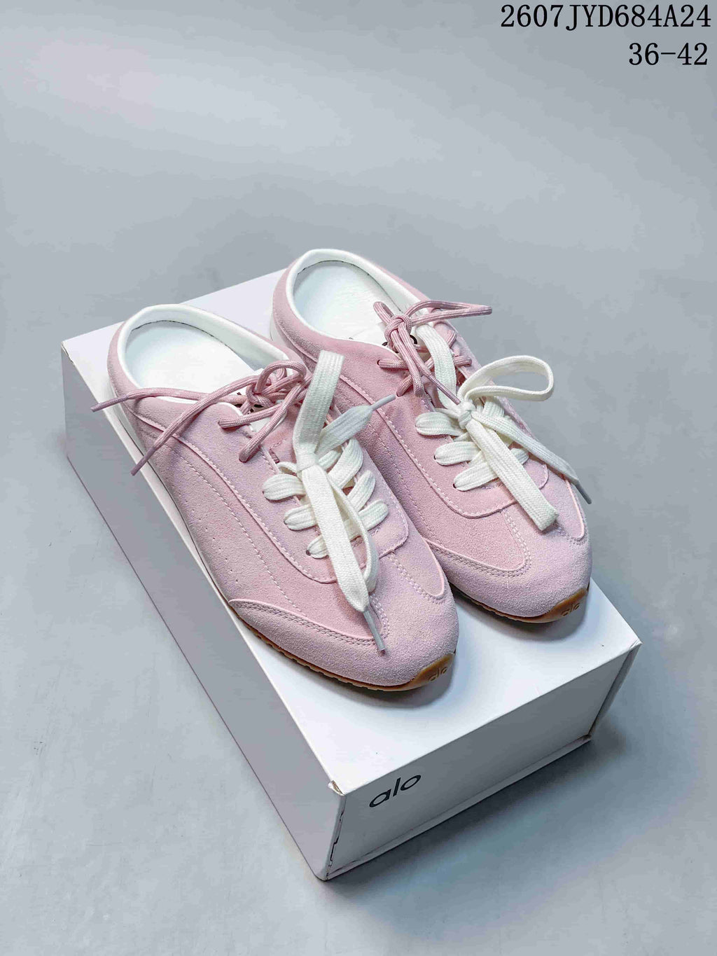 Alo Yoga Sunset Sneaker Pink Low-Top Shoes 2607JYD684A24