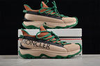 Moncler Trailgrip Lite2 Sneakers in Beige and Green