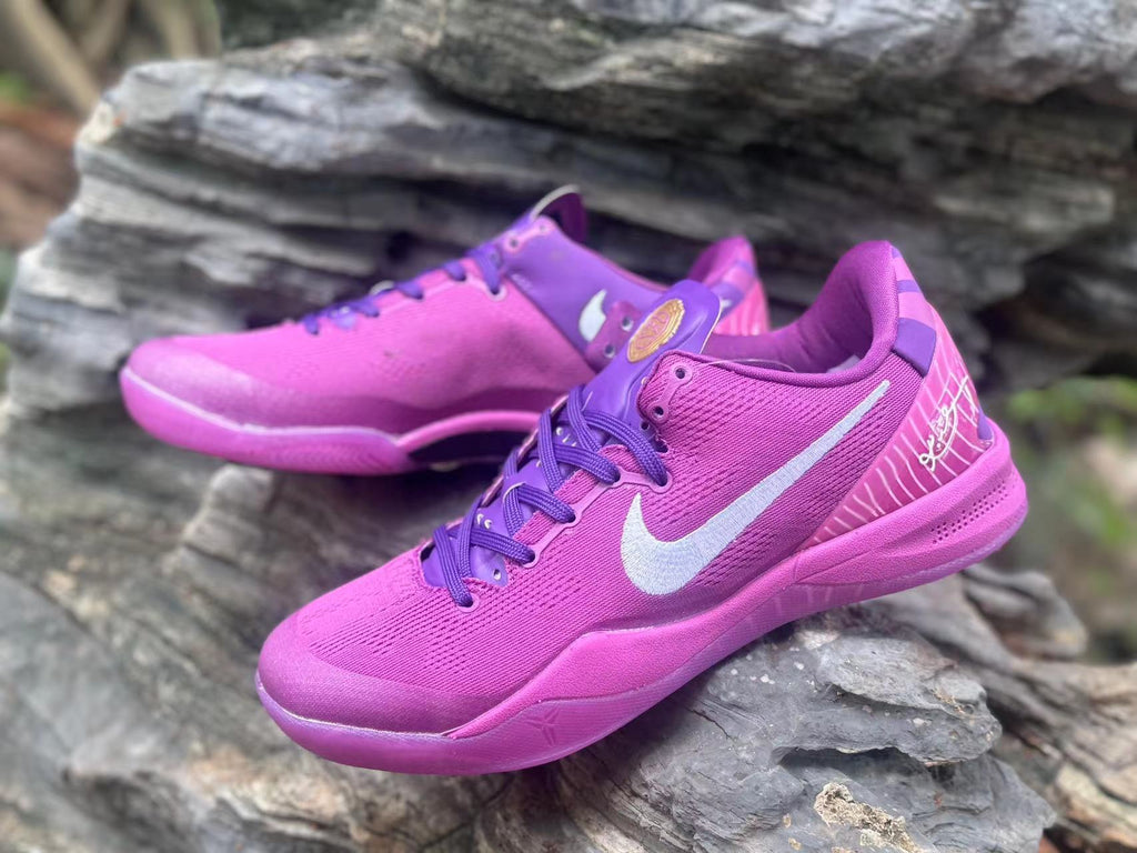Nike Kobe 8 Basketball Shoes, Purple and Pink