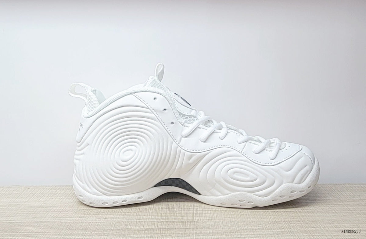 Comme des Garçons x Nike Air Foamposite One SP White Sneakers