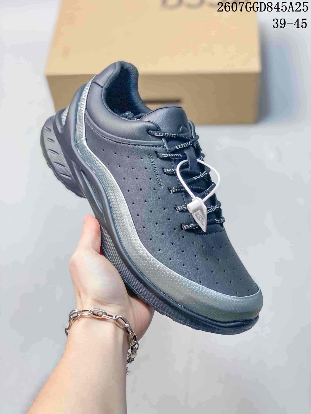 ECCO Biom Energi Leather Sneakers Black 722250OYY