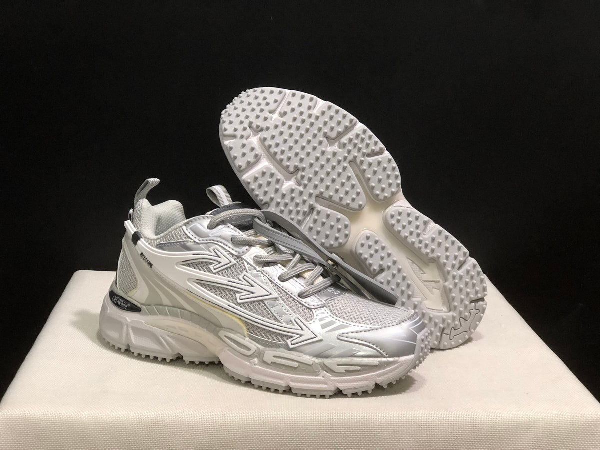 Off-White Be Right Back Sneakers White and Grey