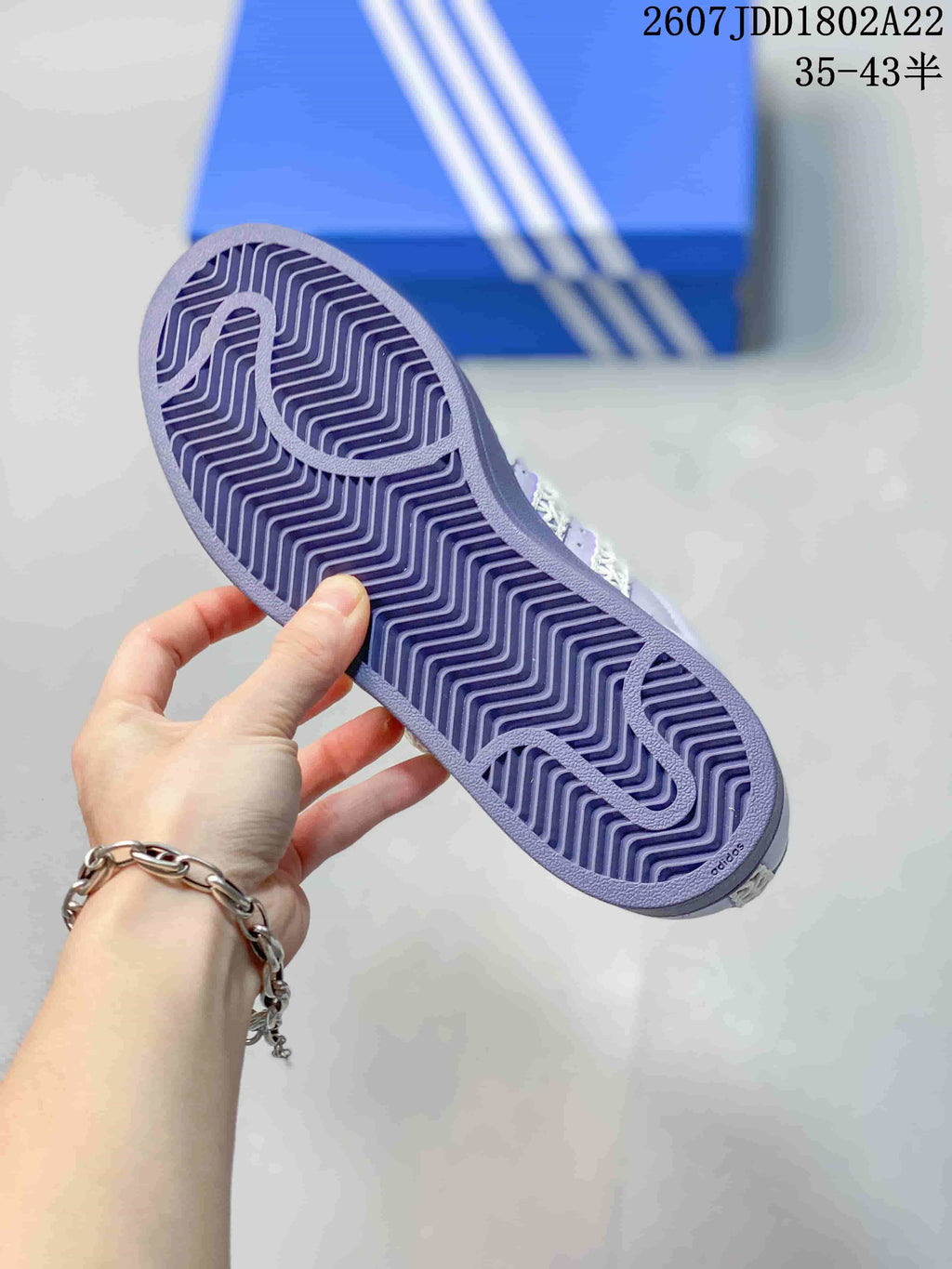 Adidas Originals Superstar Sneakers Lavender White HQ2646