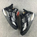Jordan Air Jordan 4 Black Glossy Sneakers