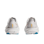 HOKA Mach 6 Running Shoes, White with Coral and Blue