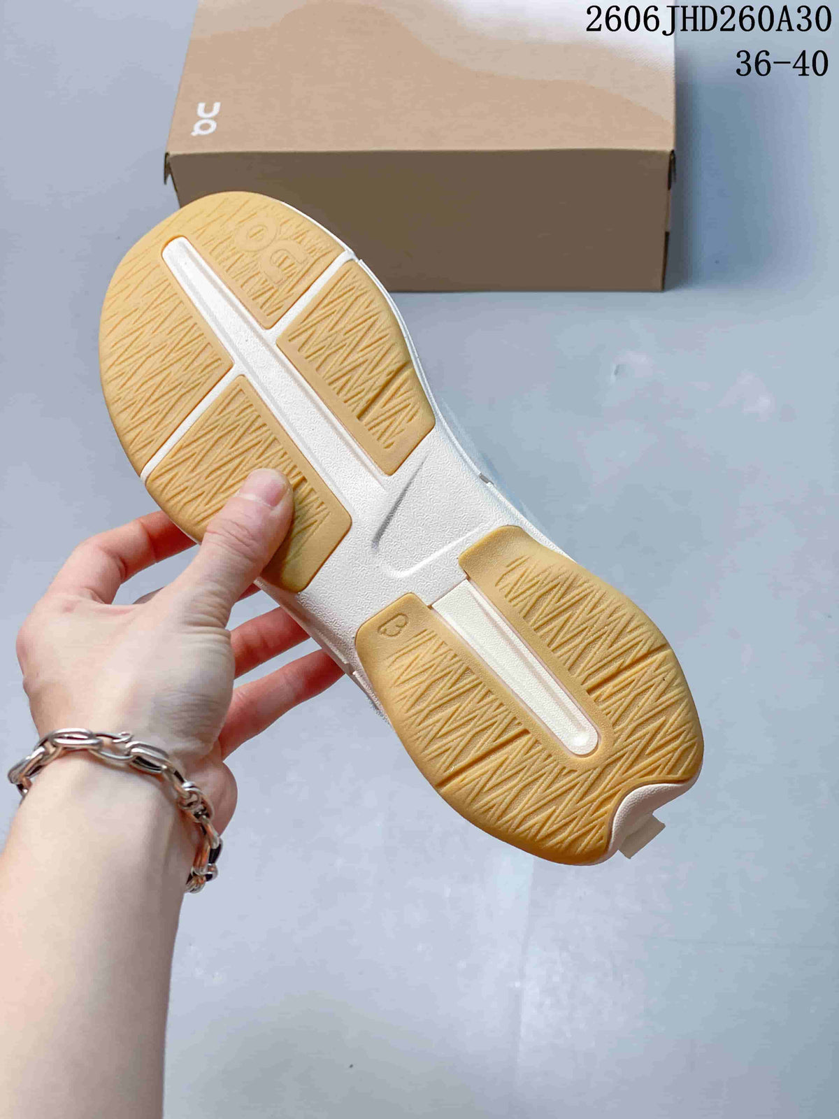 On Cloudnova Moon Sneakers, White, Blue and Green