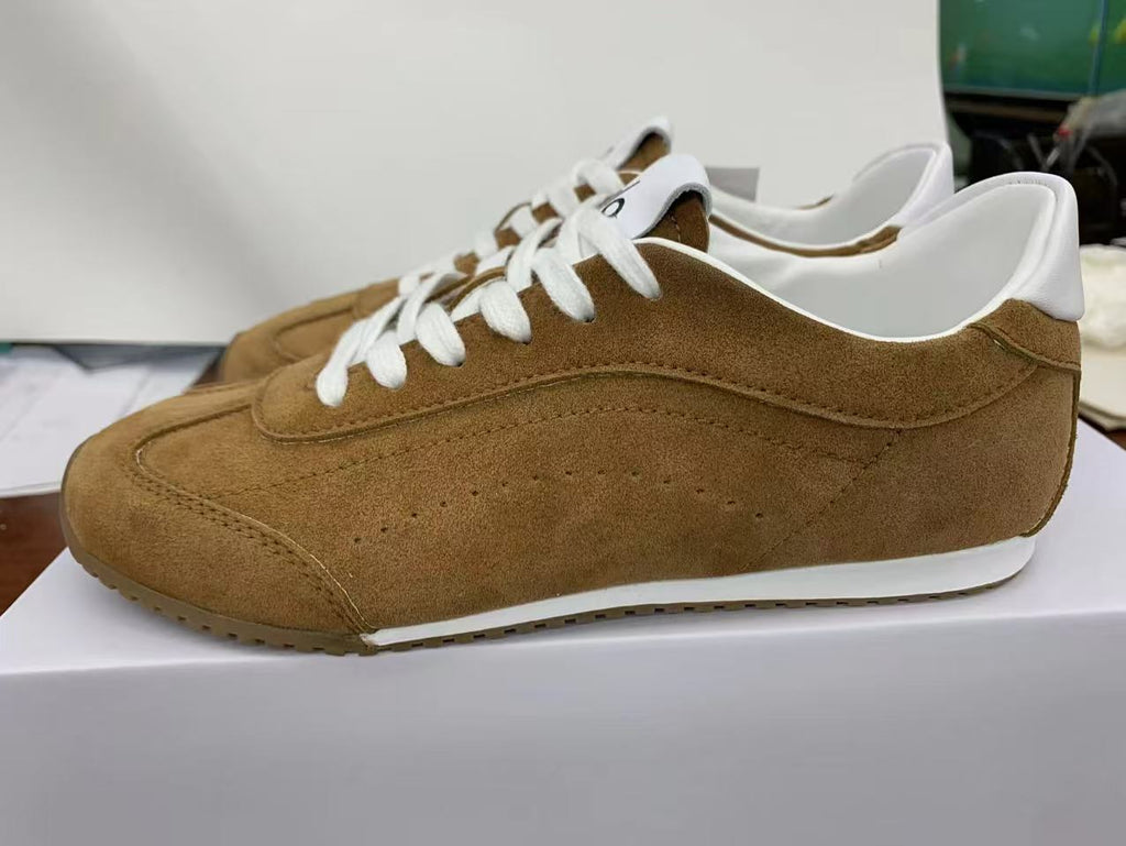 Alo Brown Low-Top Sneakers
